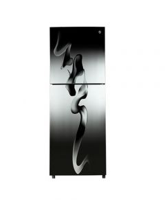 PEL Glass Door Freezer-on-top Refrigerator 20 Cu Ft (PRGD-22260)-Mirror Black - Musab Mall-1 (3 Months 0% Percent Profit Product Available On 48 Months Installment)